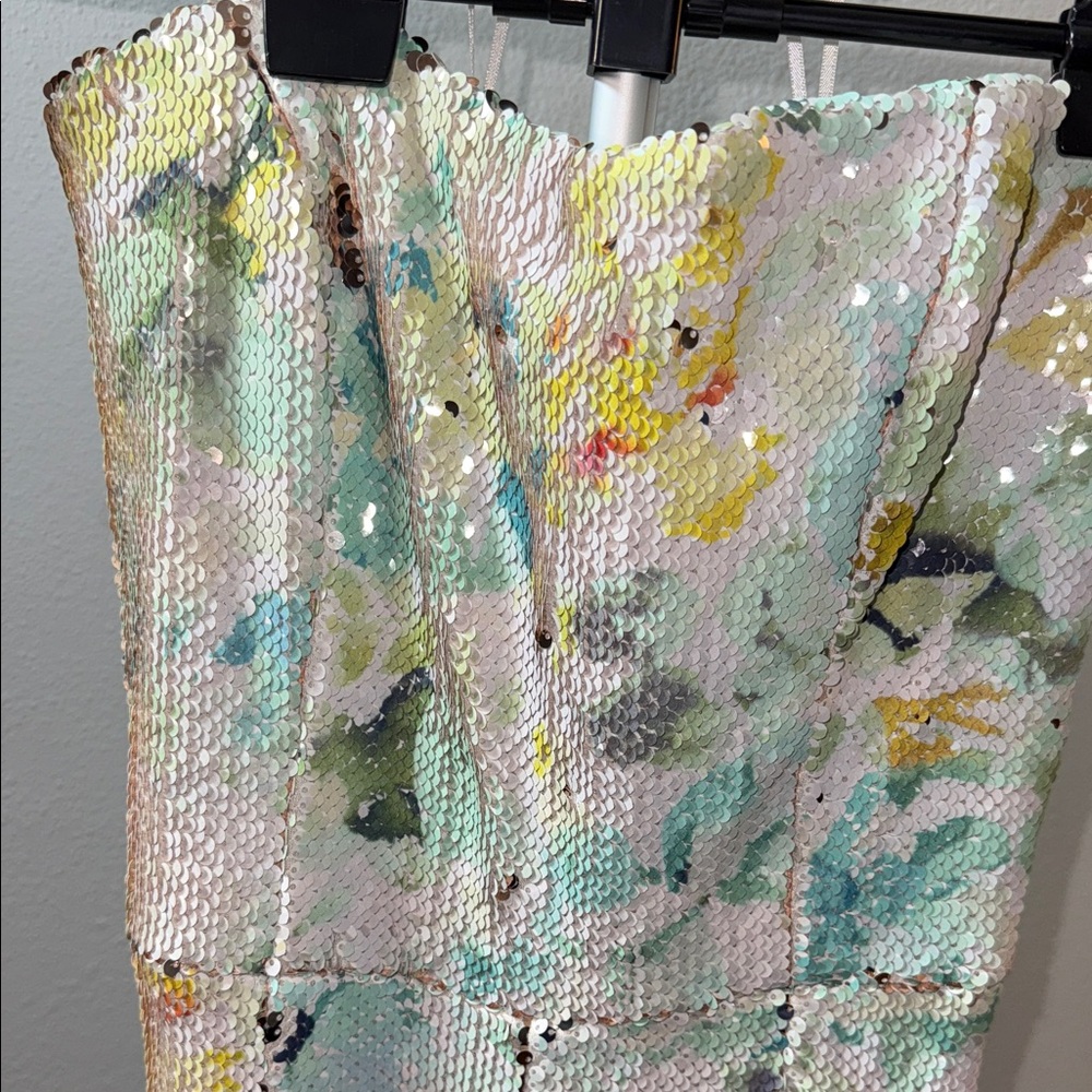 Dress the Population Multicolor Sequin Jumpsuit - Picture 8 of 10